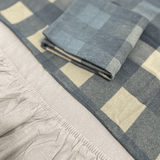 Jogo de Cama Casal com 3 Peças 100% Algodão com Elástico