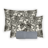 Jogo de Cama King com 3 Peças 100% Algodão com Elástico