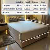 Jogo de Cama Casal com 3 Peças 100% Algodão com Elástico