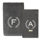 Jogo de Toalha de Banho Personalizada com a Sua Inicial – Coleção Wave