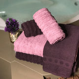 Jogo de Toalha Wave 5 Peças Gramatura 500g/m² Algodão Penteado Extra Macio