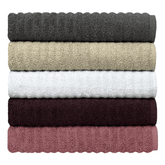 Kit com 5 toalhas de banho gramatura 500 fio penteado 100% Algodão