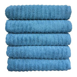 Kit com 5 toalhas de banho gramatura 500 fio penteado 100% Algodão