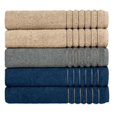 Toalha de banho Gramatura 500g/m² - kit com 5 - 100% Algodão Confort Soft - Coleção Essence