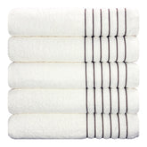 Toalha de banho Gramatura 500g/m² - kit com 5 - 100% Algodão Confort Soft - Coleção Essence