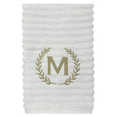 Toalha de Banho Personalizada com a Sua Inicial – Coleção Wave