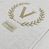 Toalha de Banho Personalizada com a Sua Inicial – Coleção Wave