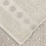 Jogo com 5 toalhas de piso com Antiderrapante