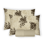 Jogo de Cama King com 3 Peças 100% Algodão com Elástico Uruguai