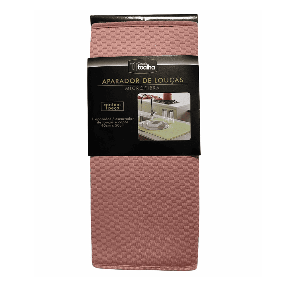 Aparador de louca de microfibra com super absorção