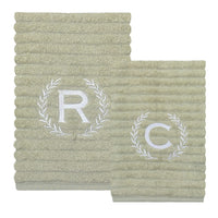 Jogo de Toalha de Banho Personalizada com a Sua Inicial – Coleção Wave