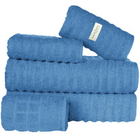 Jogo de Toalha Wave 5 Peças Gramatura 500g/m² Algodão Penteado Extra Macio