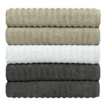 Kit com 5 toalhas de banho gramatura 500 fio penteado 100% Algodão