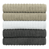 Kit com 5 toalhas de banho gramatura 500 fio penteado 100% Algodão