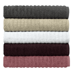 Kit com 5 toalhas de banho gramatura 500 fio penteado 100% Algodão