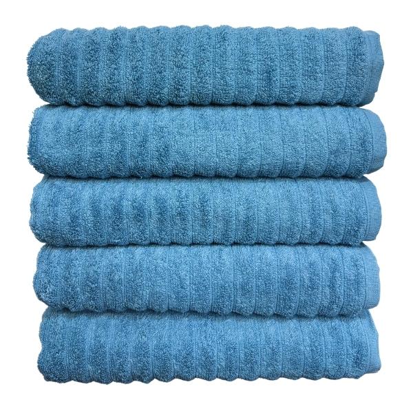 Kit com 5 toalhas de banho gramatura 500 fio penteado 100% Algodão