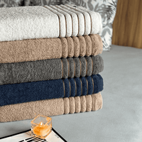 Toalha de banho Gigante - kit com 5 - Gramatura 500g/m² - 100% Algodão Confort Soft - Coleção Essence