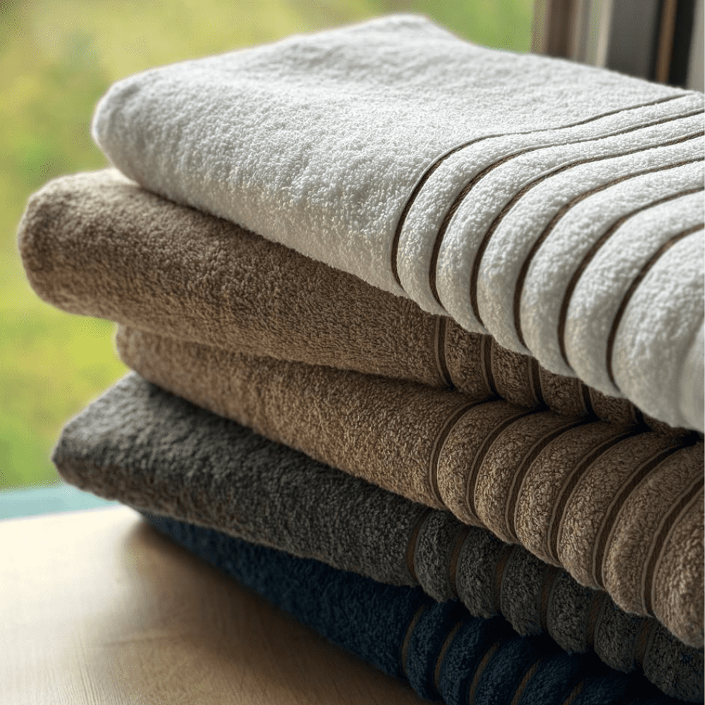 Toalha de banho Gigante - kit com 5 - Gramatura 500g/m² - 100% Algodão Confort Soft - Coleção Essence