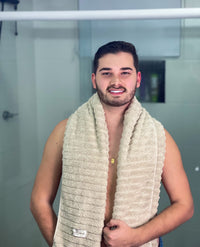 Toalha de Banho Gramatura 500g/m² - 100% Algodão Fio Penteado - Coleção Wave