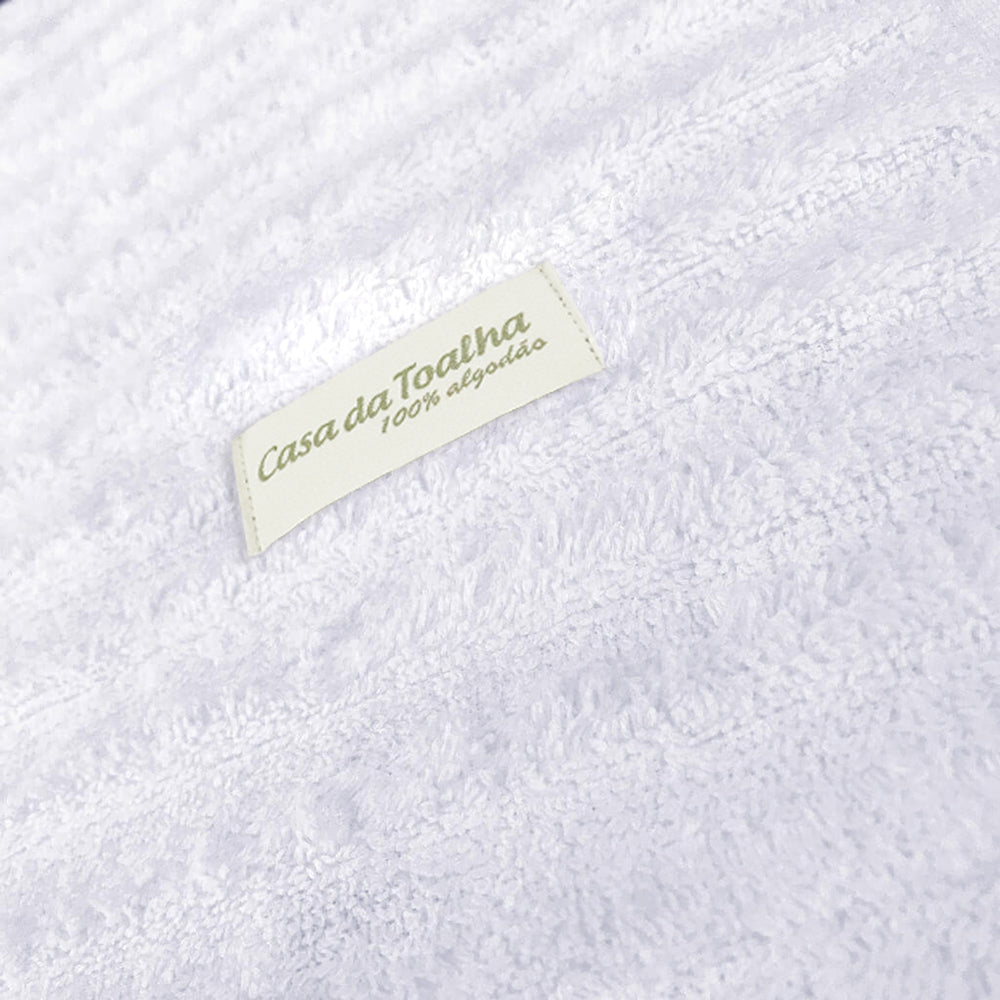 Toalha de Rosto Gramatura 500g/m² - 100% Algodão Fio Penteado - Coleção Wave