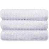 Kit com 3 Toalhas de Banho Wave - Branco - 1