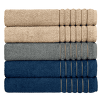 Toalha de banho Gramatura 500g/m² - kit com 5 Toalhas 100% Algodão Confort Soft - Essence