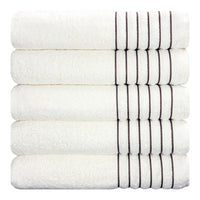 Toalha de banho Gramatura 500g/m² -  kit com 5 - 100% Algodão Confort Soft - Coleção Essence