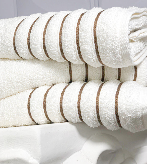 Toalha de banho Gramatura 500g/m² -  kit com 5 - 100% Algodão Confort Soft - Coleção Essence