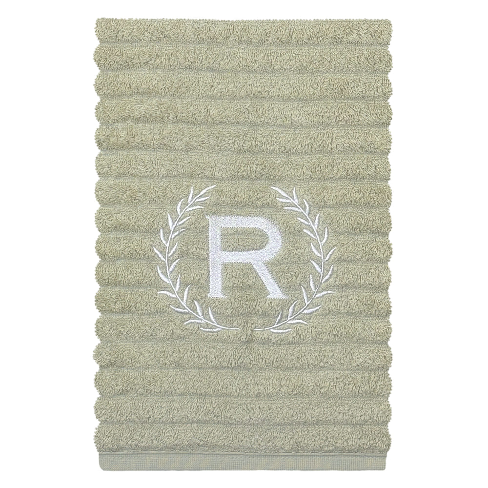 Toalha de Banho Personalizada com a Sua Inicial – Coleção Wave