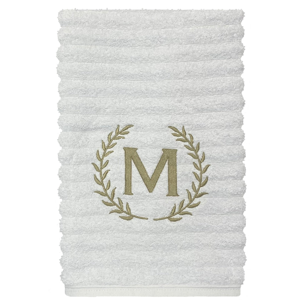Toalha de Banho Personalizada com a Sua Inicial – Coleção Wave
