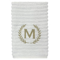 Toalha de Banho Personalizada com a Sua Inicial – Coleção Wave