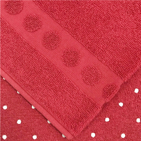 Jogo com 5 toalhas de piso com Antiderrapante