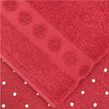 Jogo com 5 toalhas de piso com Antiderrapante