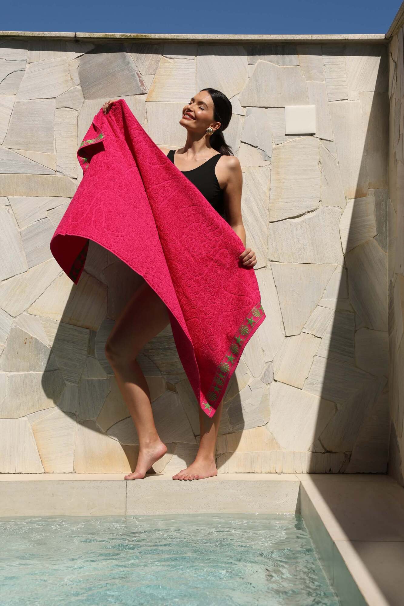 Toalha de Praia Gigante Secagem Rápida e Durável